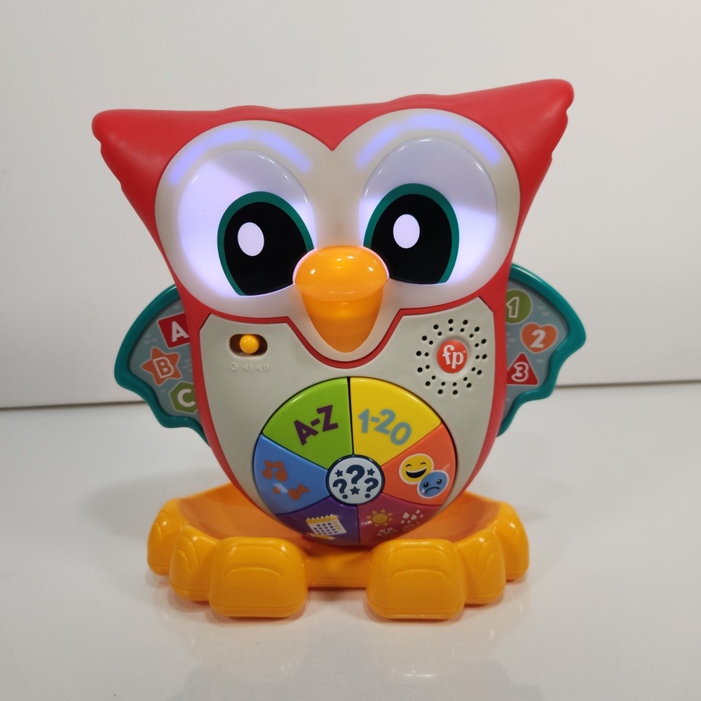 FisherPrice Linkimals Light-Up & Learn Owl Interactive Musical Learning Toy